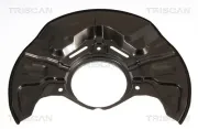 Spritzblech, Bremsscheibe Vorderachse links TRISCAN 8125 13138