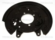 Spritzblech, Bremsscheibe Hinterachse rechts TRISCAN 8125 13224