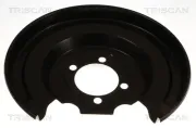 Spritzblech, Bremsscheibe Hinterachse rechts TRISCAN 8125 13226