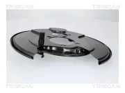 Spritzblech, Bremsscheibe Hinterachse links TRISCAN 8125 13227