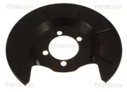 Spritzblech, Bremsscheibe Hinterachse links TRISCAN 8125 13230