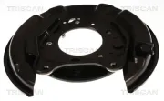 Spritzblech, Bremsscheibe Hinterachse rechts TRISCAN 8125 13234