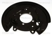 Spritzblech, Bremsscheibe Hinterachse links TRISCAN 8125 13235