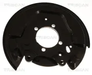 Spritzblech, Bremsscheibe Hinterachse rechts TRISCAN 8125 13236