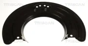 Spritzblech, Bremsscheibe Vorderachse TRISCAN 8125 15111