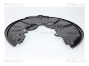 Spritzblech, Bremsscheibe Vorderachse links TRISCAN 8125 23119