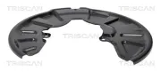 Spritzblech, Bremsscheibe Vorderachse rechts TRISCAN 8125 23121