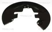 Spritzblech, Bremsscheibe Vorderachse links TRISCAN 8125 27117