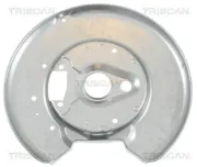 Spritzblech, Bremsscheibe Hinterachse links TRISCAN 8125 27206