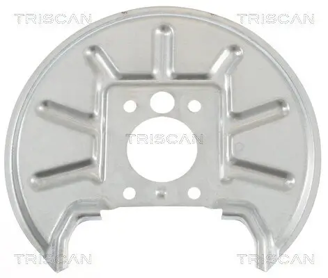 Spritzblech, Bremsscheibe Hinterachse TRISCAN 8125 27210