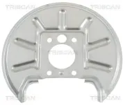 Spritzblech, Bremsscheibe Hinterachse TRISCAN 8125 27210
