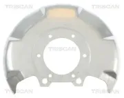 Spritzblech, Bremsscheibe Vorderachse TRISCAN 8125 29143