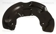 Spritzblech, Bremsscheibe Vorderachse links TRISCAN 8125 29160