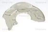 Spritzblech, Bremsscheibe Vorderachse links TRISCAN 8125 29164