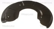 Spritzblech, Bremsscheibe Vorderachse rechts TRISCAN 8125 81103
