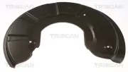 Spritzblech, Bremsscheibe Vorderachse links TRISCAN 8125 81104