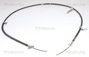 Seilzug, Feststellbremse hinten rechts TRISCAN 8140 131350