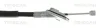 Seilzug, Feststellbremse hinten links TRISCAN 8140 131369 Bild Seilzug, Feststellbremse hinten links TRISCAN 8140 131369
