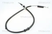 Seilzug, Feststellbremse hinten rechts TRISCAN 8140 151002