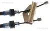 Seilzug, Feststellbremse hinten links hinten rechts TRISCAN 8140 161167 Bild Seilzug, Feststellbremse hinten links hinten rechts TRISCAN 8140 161167