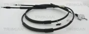 Seilzug, Feststellbremse hinten links hinten rechts TRISCAN 8140 161191