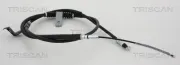 Seilzug, Feststellbremse hinten links TRISCAN 8140 21116