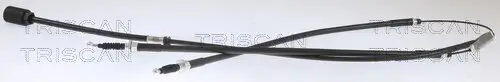 Seilzug, Feststellbremse hinten links hinten rechts TRISCAN 8140 241154 Bild Seilzug, Feststellbremse hinten links hinten rechts TRISCAN 8140 241154