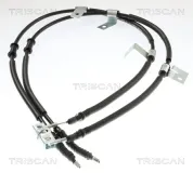 Seilzug, Feststellbremse hinten links hinten rechts TRISCAN 8140 241177
