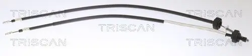 Seilzug, Feststellbremse hinten links hinten rechts TRISCAN 8140 251251