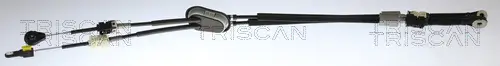 Seilzug, Schaltgetriebe TRISCAN 8140 25752