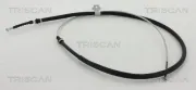 Seilzug, Feststellbremse hinten links TRISCAN 8140 38167
