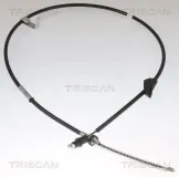 Seilzug, Feststellbremse hinten links hinten links TRISCAN 8140 421136