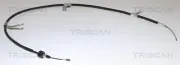 Seilzug, Feststellbremse hinten links TRISCAN 8140 4310104