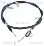 Seilzug, Feststellbremse hinten rechts TRISCAN 8140 501135