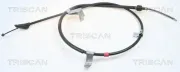 Seilzug, Feststellbremse hinten links TRISCAN 8140 69120