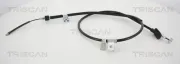 Seilzug, Feststellbremse hinten links TRISCAN 8140 69142
