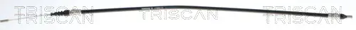 Seilzug, Feststellbremse hinten links TRISCAN 8140 82001