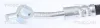 Bremsschlauch Vorderachse rechts TRISCAN 8150 43164 Bild Bremsschlauch Vorderachse rechts TRISCAN 8150 43164