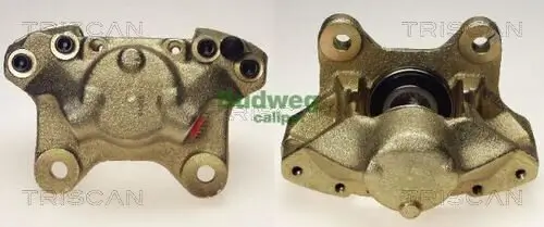 Bremssattel Hinterachse links hinter der Achse TRISCAN 8170 341604