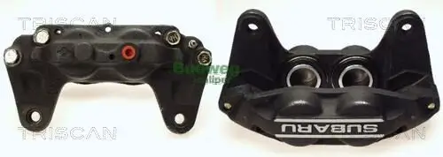 Bremssattel hinter der Achse Vorderachse links TRISCAN 8170 342882