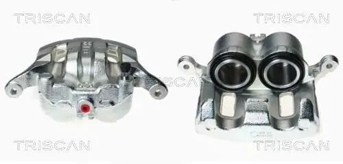 Bremssattel Vorderachse links hinter der Achse TRISCAN 8170 343304