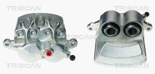 Bremssattel Vorderachse links hinter der Achse TRISCAN 8170 343600