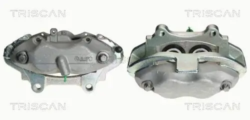 Bremssattel hinter der Achse Vorderachse links TRISCAN 8170 343830