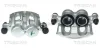 Bremssattel hinter der Achse Vorderachse links TRISCAN 8170 344418