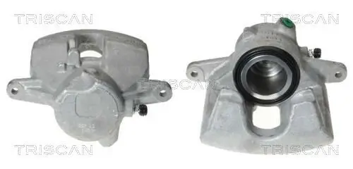 Bremssattel hinter der Achse Vorderachse links TRISCAN 8170 344444