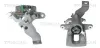 Bremssattel hinter der Achse Hinterachse links TRISCAN 8170 345626