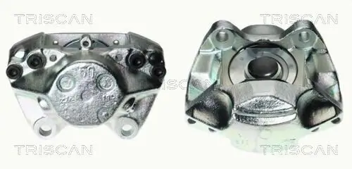 Bremssattel Vorderachse links hinter der Achse TRISCAN 8170 34714
