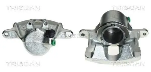 Bremssattel Vorderachse links hinter der Achse TRISCAN 8170 34854