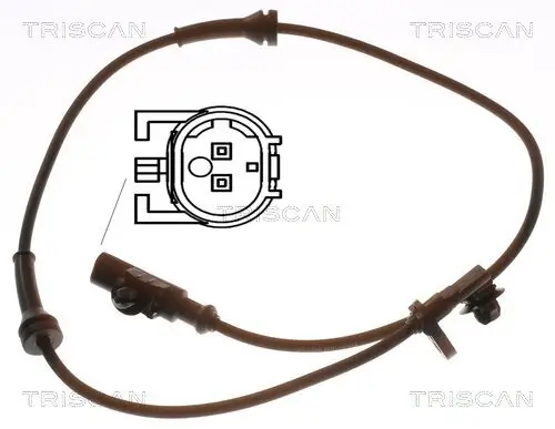 Sensor, Raddrehzahl Vorderachse TRISCAN 8180 10115 Bild Sensor, Raddrehzahl Vorderachse TRISCAN 8180 10115