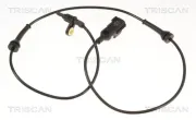 Sensor, Raddrehzahl Vorderachse TRISCAN 8180 17116